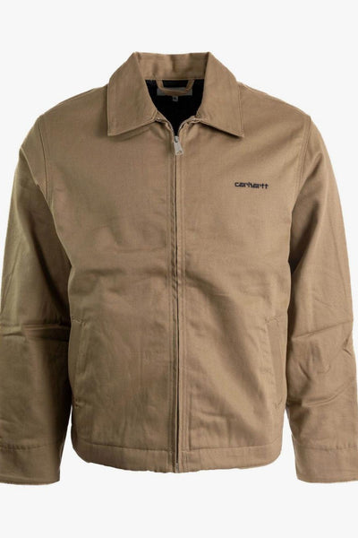 Wip Giubbotto Beige Uomo Chiusura Zip