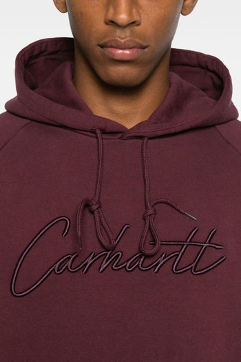 WIP Script Embroidery Uomo Felpa Viola - 4