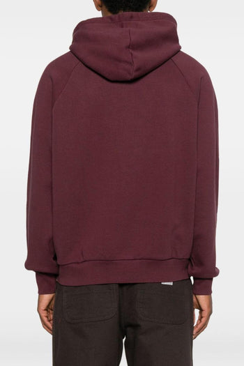 WIP Script Embroidery Uomo Felpa Viola - 3