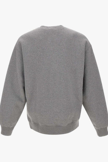 Wip Felpa Grigio Uomo Girocollo con Logo - 2