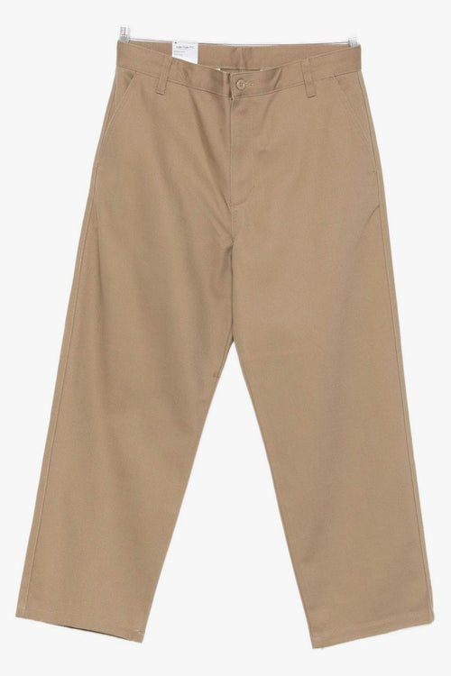 Wip Pantalone Beige Uomo Workwear