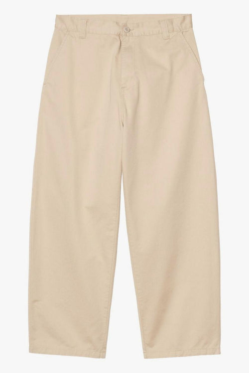 Wip Pantalone Beige Uomo Gamba Ampia