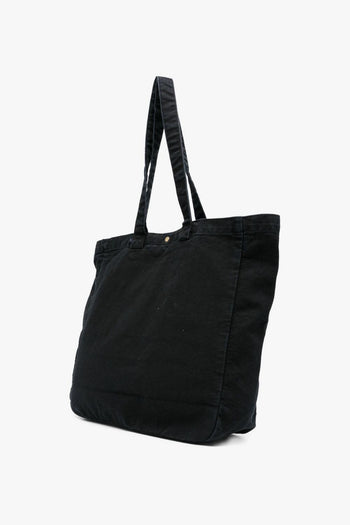Wip Canvas Tote Unisex Borsa Nero - 5