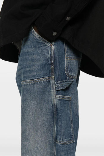 Wip Jeans Blu Uomo Stile Workwear - 5