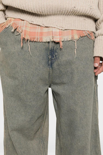 Wip Jeans Blu Uomo Tasche America - 3