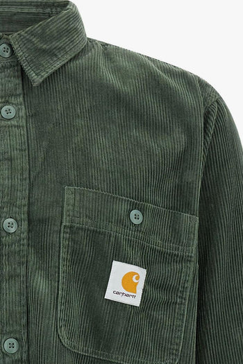 Wip Camicia Verde Uomo Flint - 4