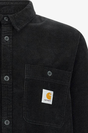 Wip Camicia Nero Uomo Flint - 4