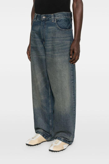 Wip Jeans Blu Uomo Cinque Tasche - 2