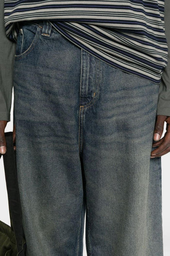 Wip Jeans Blu Uomo Cinque Tasche - 4