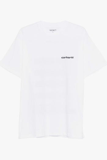 Wip T-shirt Bianco Uomo Archive Script - 2