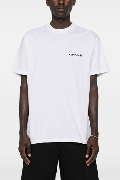 Wip T-shirt Bianco Uomo Archive Script