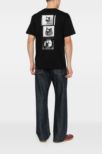 Wip T-shirt Nero Uomo Grafica Posteriore - 3