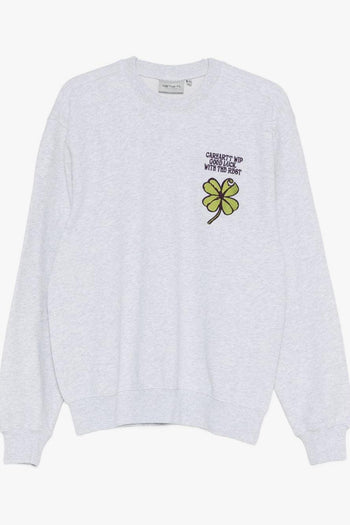 Wip Felpa Grigio Uomo Clover - 5