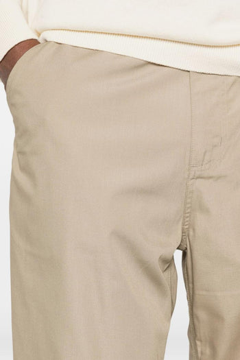 Wip Pantalone Postal Single Knee Uomo Beige - 4