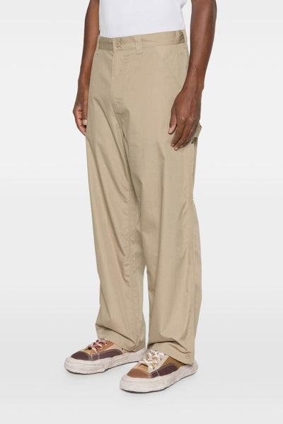 Wip Pantalone Postal Single Knee Uomo Beige