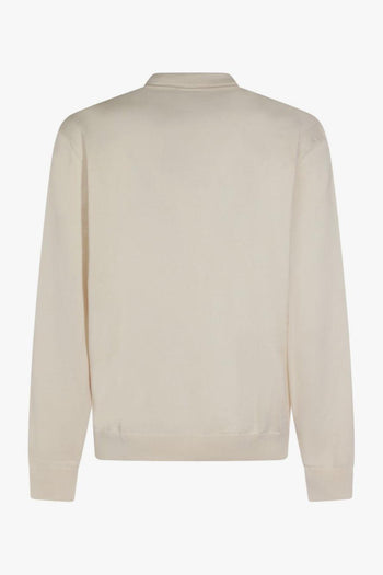 Wip Polo Micro Ricamo Uomo Beige - 4