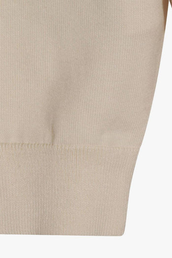 Wip Polo Micro Ricamo Uomo Beige - 7