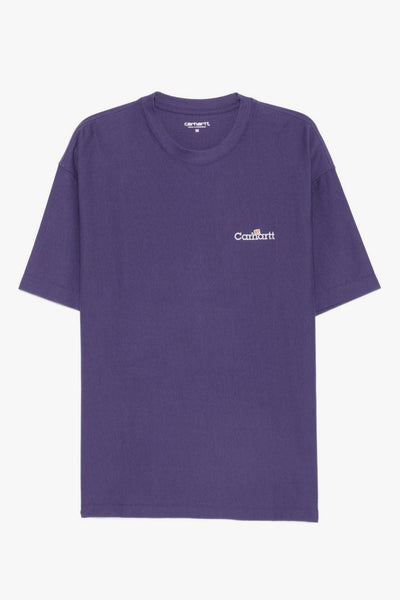 Wip T-shirt Logo Uomo Viola