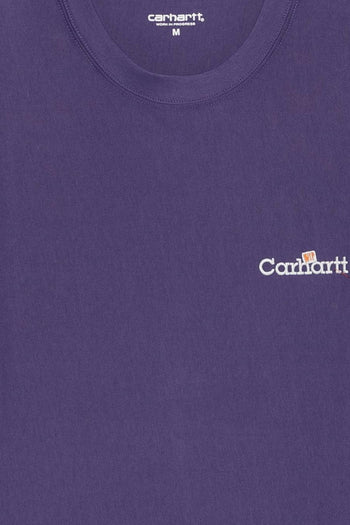 Wip T-shirt Logo Uomo Viola - 3