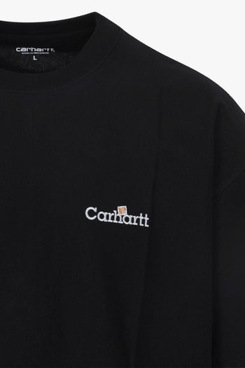Wip T-shirt Label Uomo Nero - 3