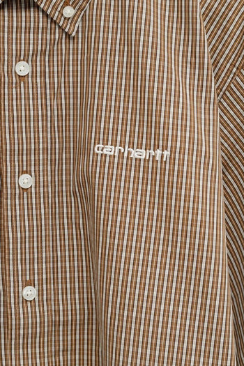 Wip Camicia Groff Uomo Marrone - 3