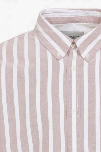 Wip Camicia Bianco-Rosso Uomo Deven - 3