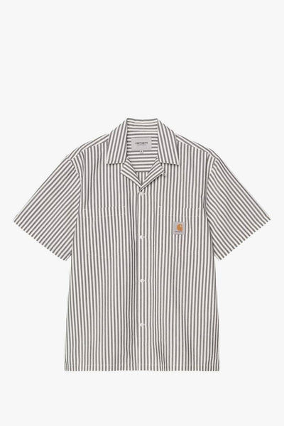 Wip Camicia Leavel Uomo Bianco-Nero