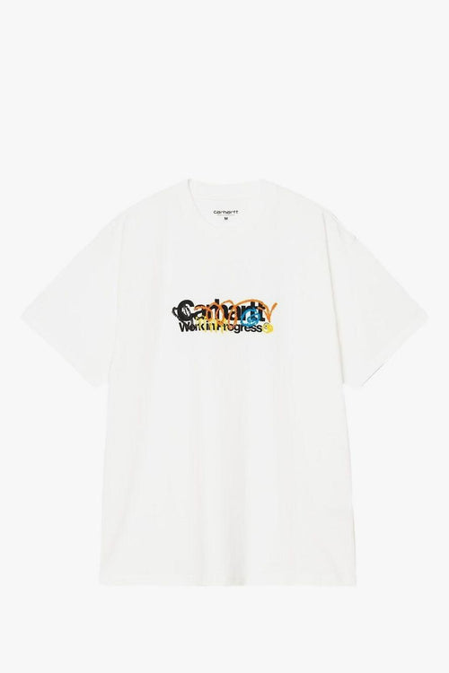 Wip T-shirt Bianco Uomo Logo
