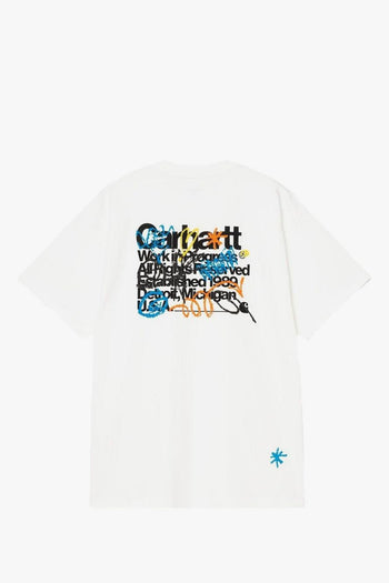 Wip T-shirt Bianco Uomo Logo - 2