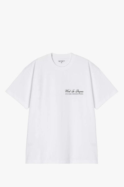 Wip T-shirt Logo Uomo Bianco