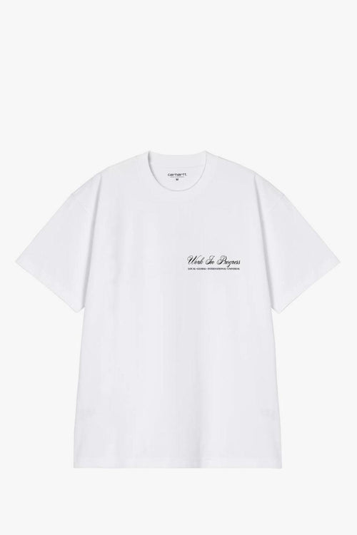 Wip T-shirt Logo Uomo Bianco