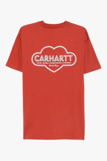 Wip T-shirt Cloud Heart Uomo Rosso - 2
