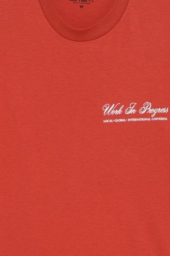 Wip T-shirt Cloud Heart Uomo Rosso - 3