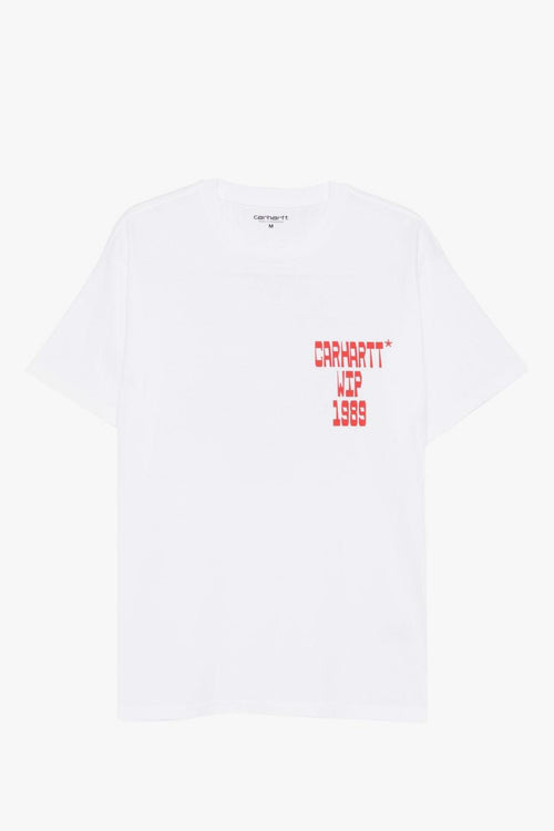 Wip T-shirt Bianco Uomo Blocks