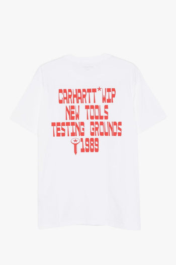 Wip T-shirt Bianco Uomo Blocks - 2