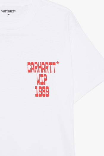 Wip T-shirt Bianco Uomo Blocks - 3