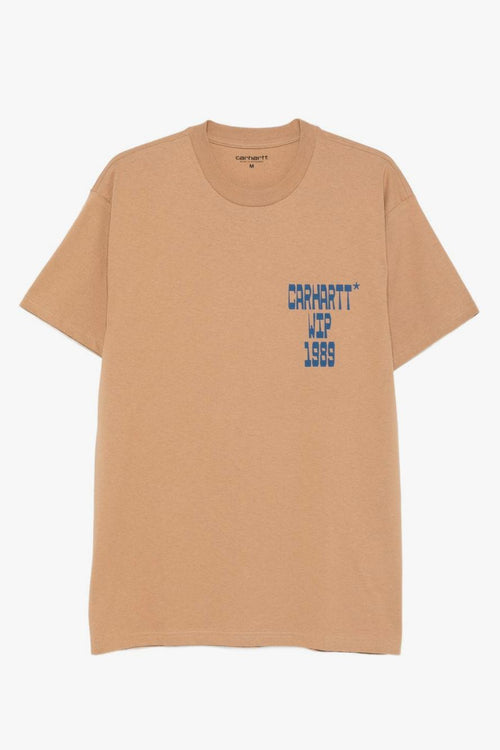 Wip T-shirt Marrone Uomo Blocks