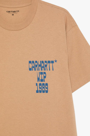 Wip T-shirt Marrone Uomo Blocks - 3