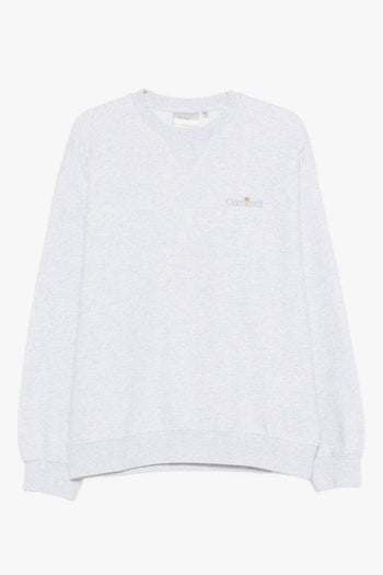 Wip Felpa Label Uomo Grigio - 5