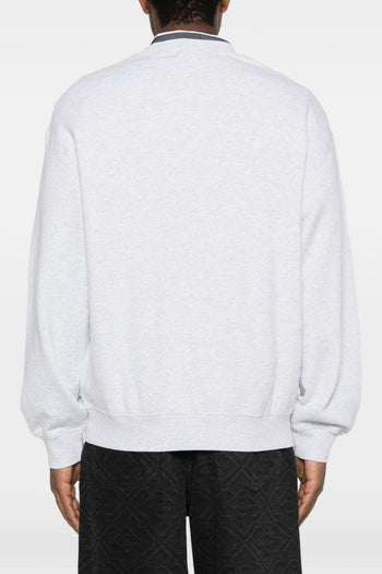 Wip Felpa Label Uomo Grigio - 3