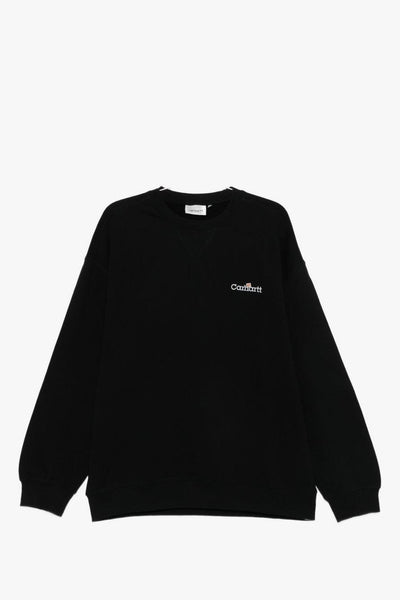Wip Felpa Logo Uomo Nero