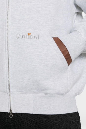 Wip Giubbotto con Zip Uomo Grigio - 4
