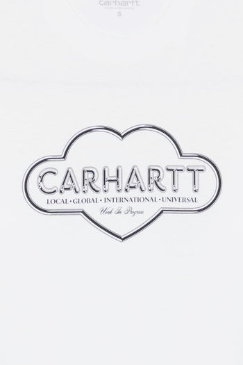 Wip T-shirt Cloud Heart Donna Bianco - 2