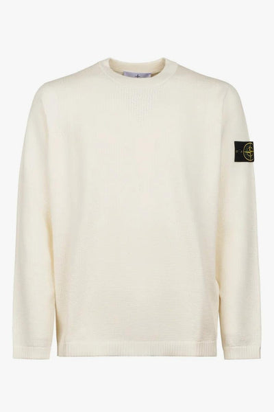 Maglia Bianco Uomo Girocollo