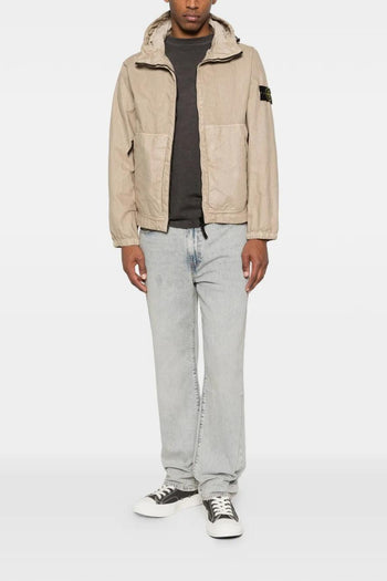 Giubbotto Beige Uomo Cappuccio - 2