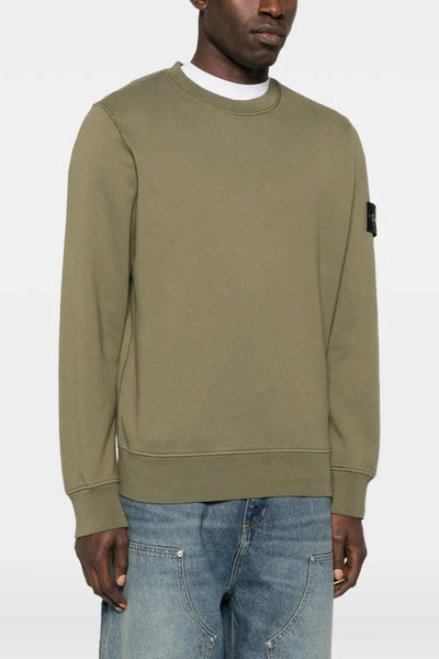 Felpa Verde Uomo Compass