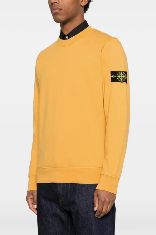 Maglia Giallo Uomo Scollo Tondo