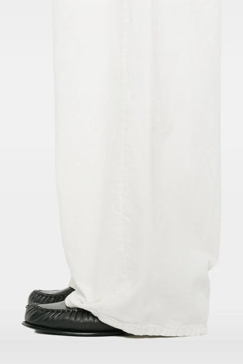 Jeans Bianco Donna Gamba Ampia - 4