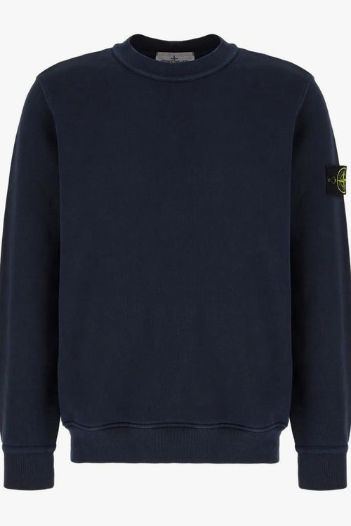Maglia Blu Uomo Girocollo