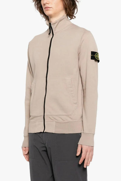 Felpa Beige Uomo Pistagna